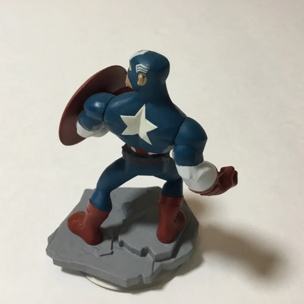 Disney Infinity 2.0 Captain America Marvel Avengers Figure Character INF-1000100 - Picture 3 of 5